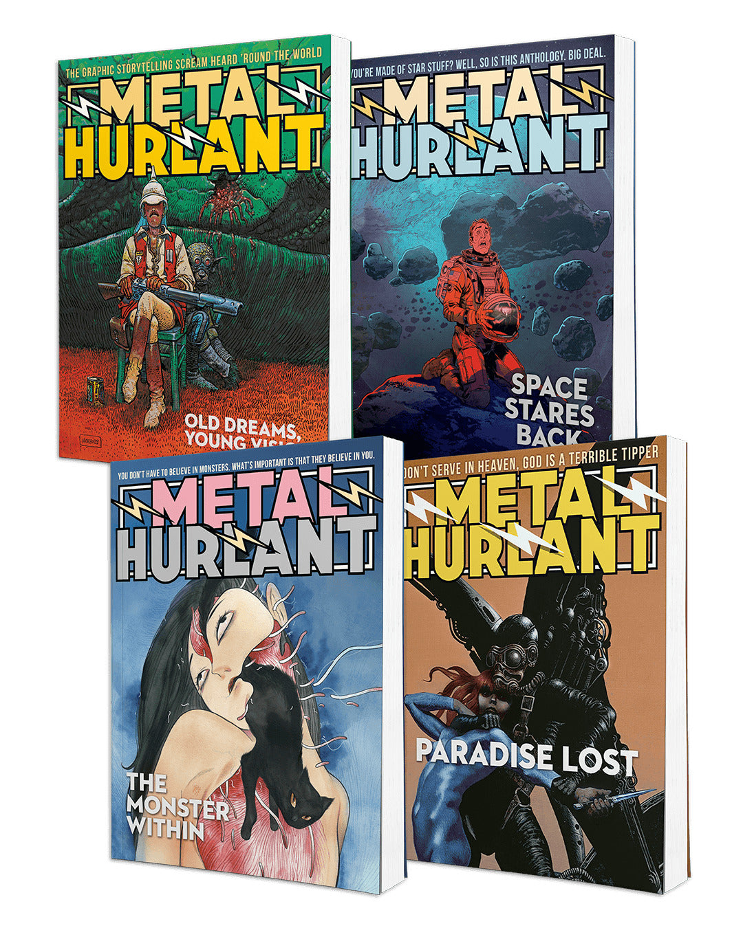 Metal Hurlant #1-#4 Bundle Softcover