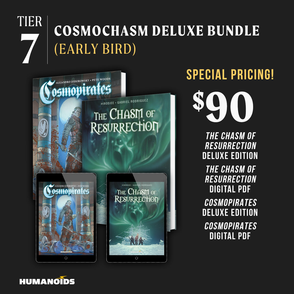 Tier 7 - Early bird Cosmochasm both DELUXE EDITION